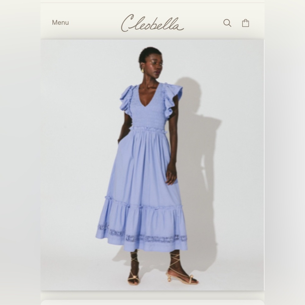 Periwinkle Cleobella dress